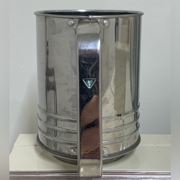 Mid Century Vtg Large Flour Sifter Made in Japan - Picture 4 of 13